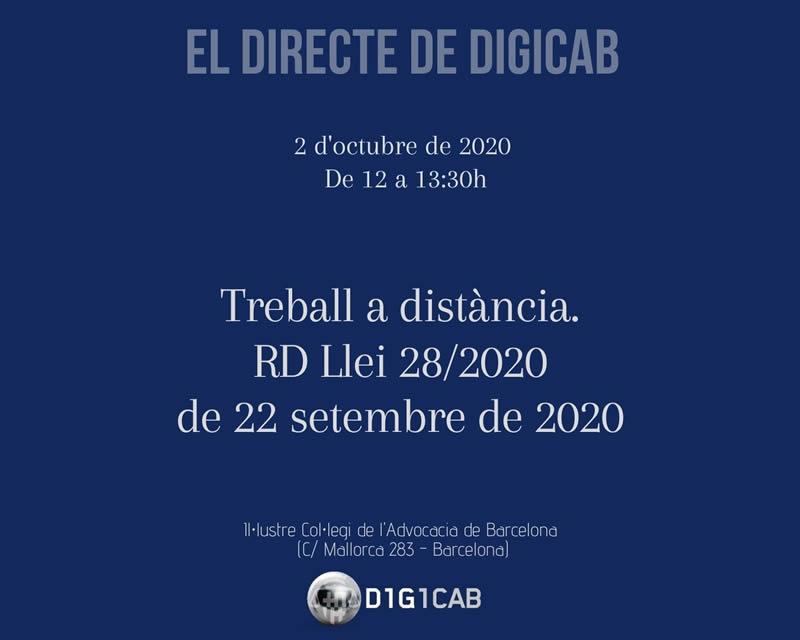 El Directe De Digicab Treball A Dist Ncia Rd Llei Del